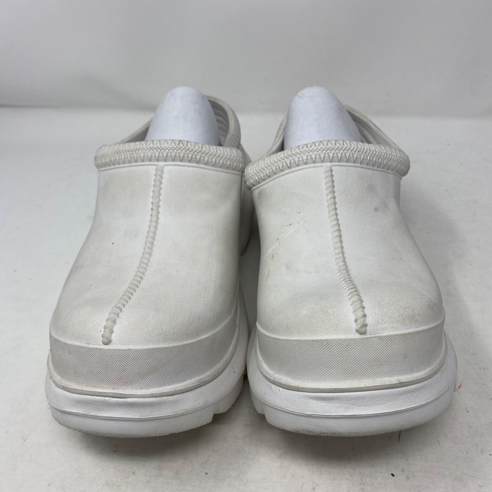 UGG Tasman X White Foam Slip-On Platform Clogs Womens Waterproof Size 12
